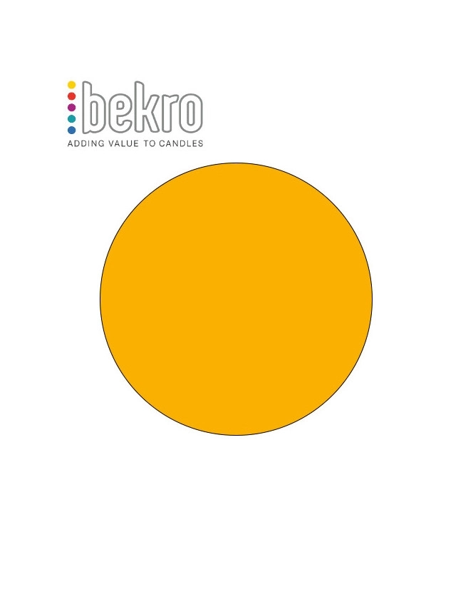 Bekro 23-887 Пчелно-жълт оцветител за восък - 10 г